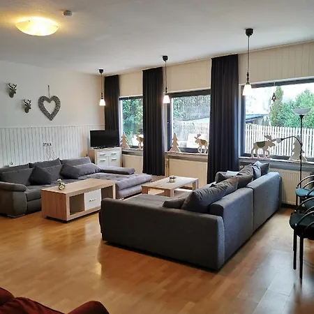 Holiday home Gruppenferienhaus Zum Rabenhorst Fur Bis Zu 16 Personen Am Waldrand Gelegen Hallenberg